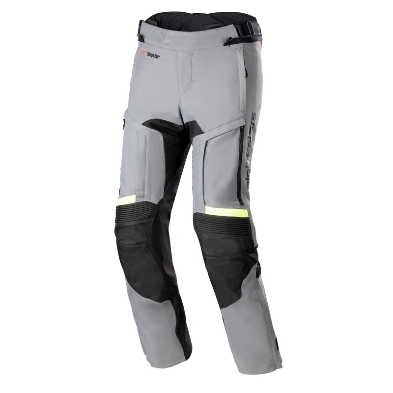 Παντελόνι μοτοσικλέτας Alpinestars Bogota Pro Drystar 3 Season Γκρι-Μαύρο-Φθορίζον Κίτρινο