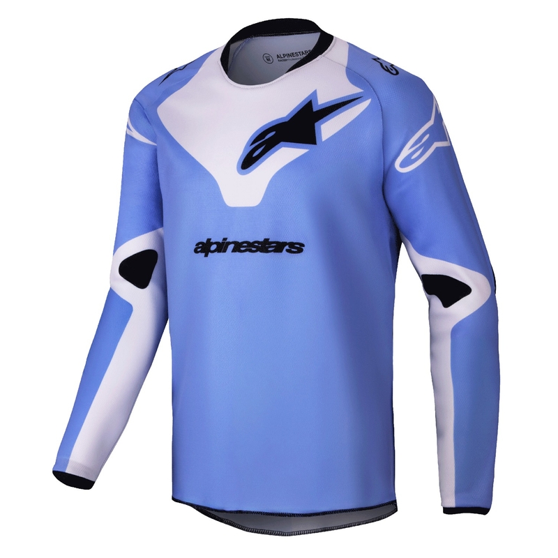 Παιδική φανέλα motocross Alpinestars Racer Veil μωβ-μαύρο