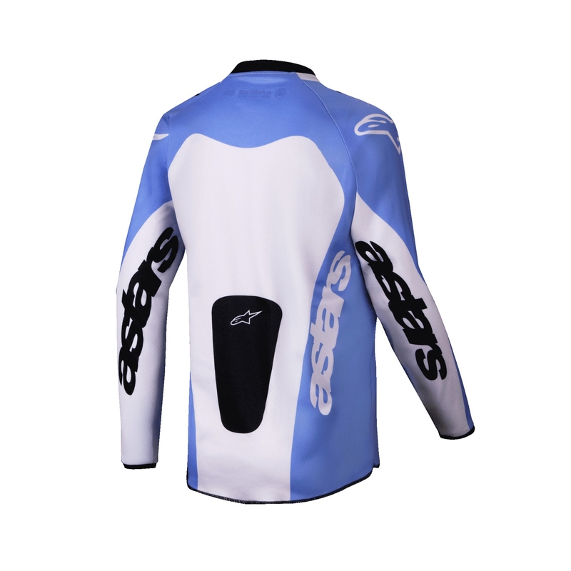 Παιδική φανέλα motocross Alpinestars Racer Veil μωβ-μαύρο