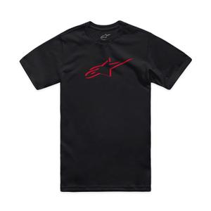 T-shirt Alpinestars Angeless Shadow CSF μαύρο-κόκκινο