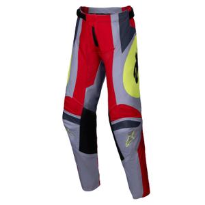 Alpinestars Racer Melt Παιδικό Παντελόνι Motocross Κόκκινο και Γκρι