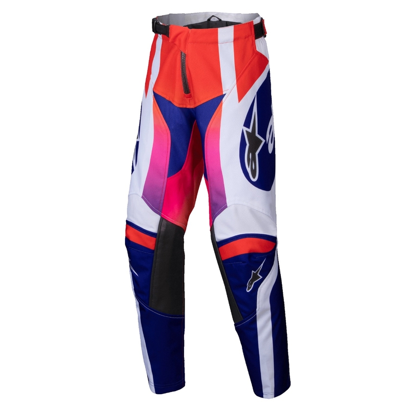 Alpinestars Racer Wurx Παιδικό παντελόνι Motocross Πολύχρωμο-Άσπρο