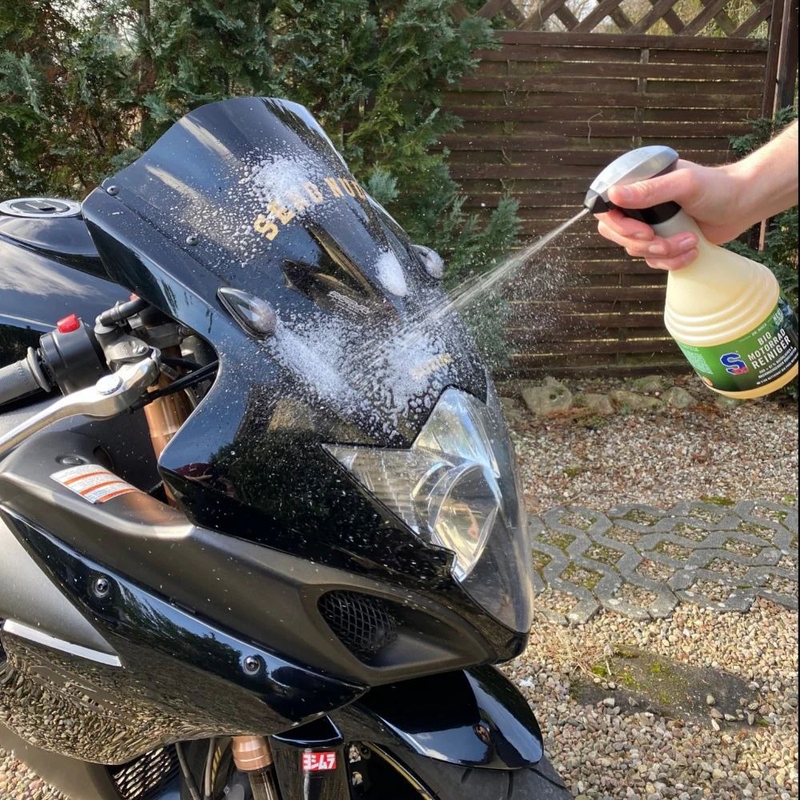 BIO Καθαριστικό μοτοσικλέτας S100 Bio Moto Wash 750 ml