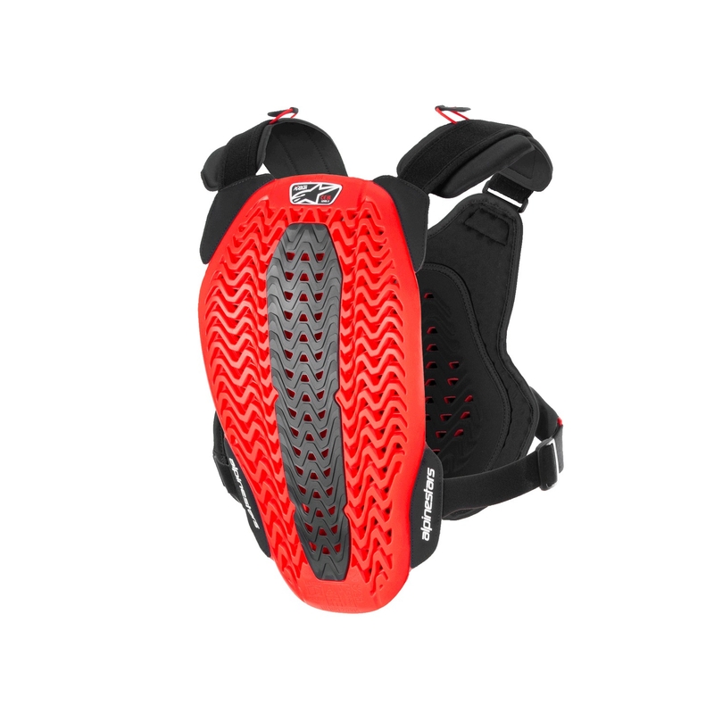 Alpinestars A-5 Plasma προστατευτικό στήθους μαύρο-κόκκινο-άσπρο