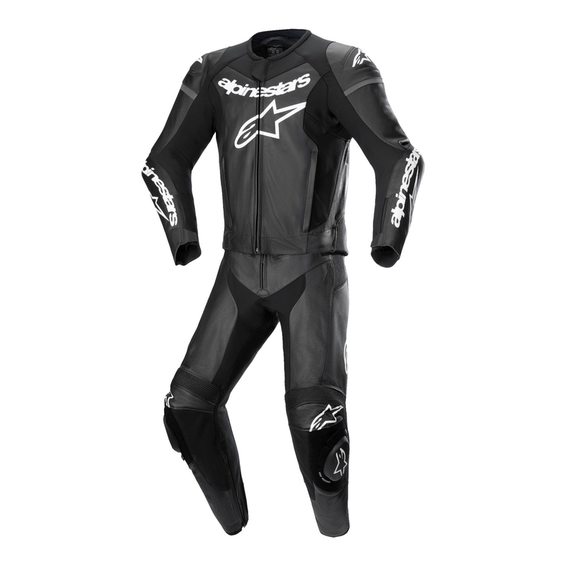 Alpinestars GP Force Lurv μαύρο και λευκό δερμάτινο κοστούμι δύο τεμαχίων