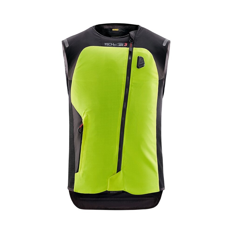 Alpinestars TECH-AIR®3 σύστημα φλούο κίτρινο-μαύρο γιλέκο αερόσακου