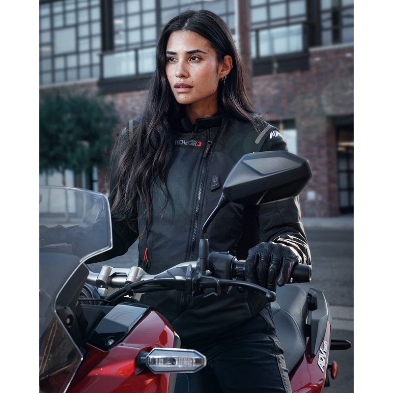 Alpinestars Stella TECH-AIR®3 system γυναικείο γιλέκο με αερόσακο μαύρο-σκούρο γκρι