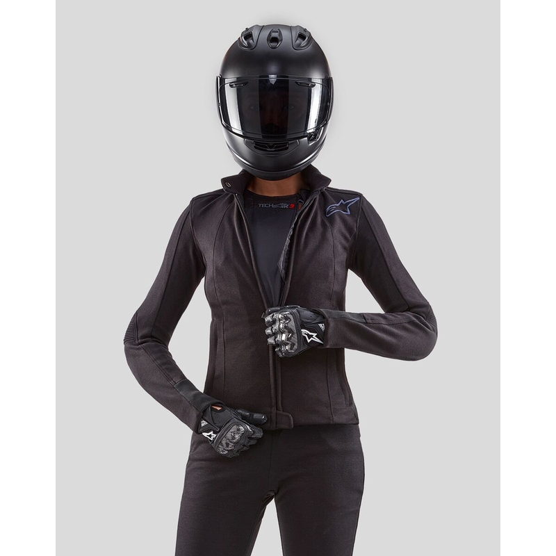 Alpinestars Stella TECH-AIR®3 system γυναικείο γιλέκο με αερόσακο μαύρο-σκούρο γκρι