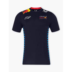 T-shirt Red Bull Racing F1 Max Verstappen σκούρο μπλε