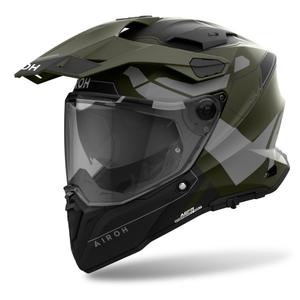 Κράνος Enduro Airoh Commander 2 Reveal 2024 ματ πράσινο