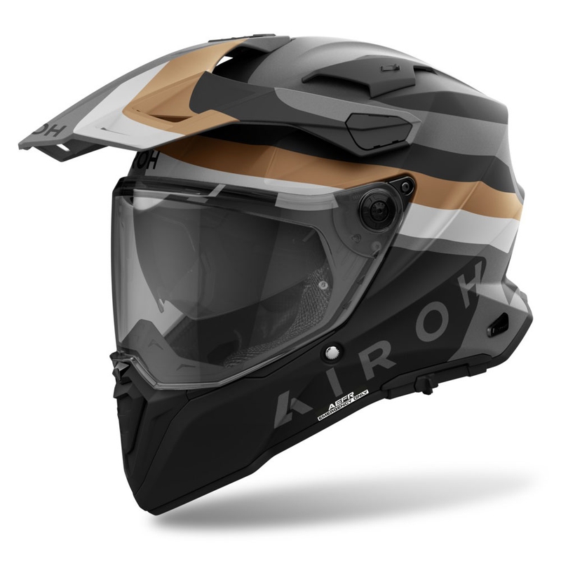 Κράνος Enduro Airoh Commander 2 Doom ματ χρυσό