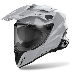 Κράνος Enduro Airoh Commander 2 Color 2024 γυαλιστερό γκρι