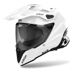 Κράνος Enduro Airoh Commander 2 Color 2024 γυαλιστερό λευκό