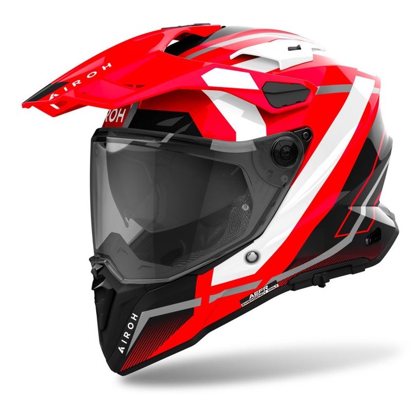 Κράνος Enduro Airoh Commander 2 Mavick γυαλιστερό κόκκινο
