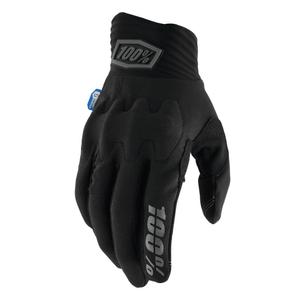 Γάντια Motocross 100% Cognito Smart Shock μαύρο