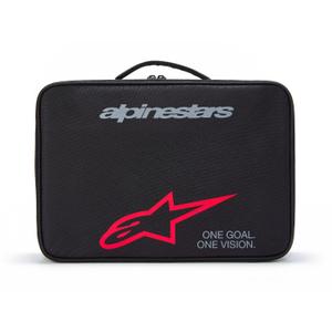 Alpinestars Supertech Vision μαύρη και κόκκινη θήκη γυαλιών