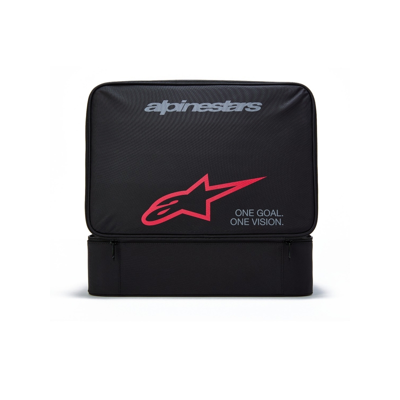 Alpinestars Supertech Vision μαύρη και κόκκινη θήκη γυαλιών