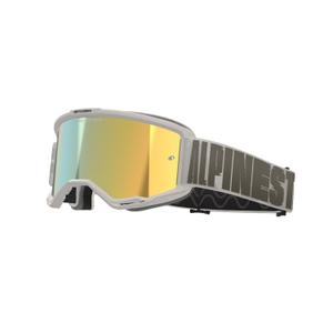 Alpinestars Vision 5 Hollow γυαλιά motocross άμμος με χρυσό plexi καθρέφτη