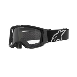 Alpinestars Vision 8 Corp γυαλιά motocross μαύρα με διαφανή φακό
