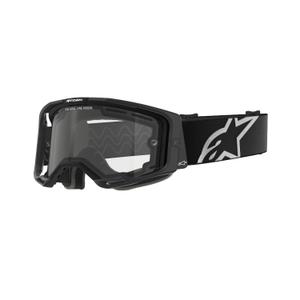 Alpinestars Vision 8 Corp γυαλιά motocross μαύρα με διπλό αντιθαμβωτικό διαφανή φακό