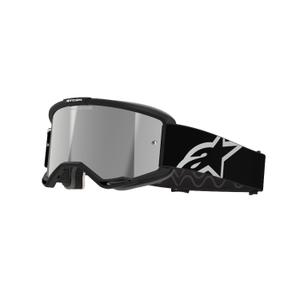 Alpinestars Vision 5 Corp γυαλιά motocross μαύρα με ασημί φακό καθρέφτη