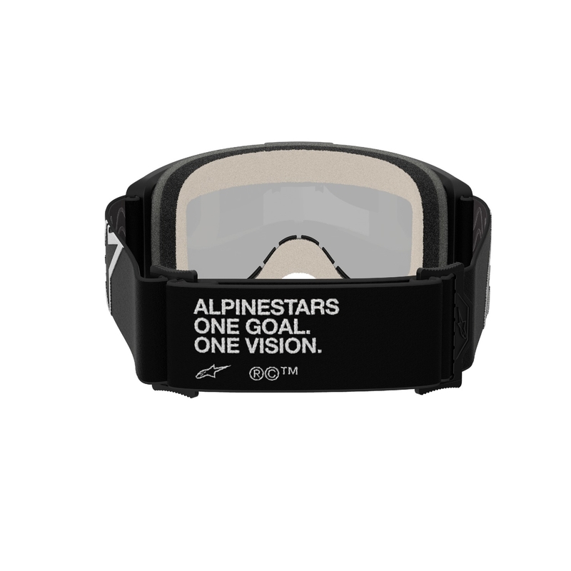 Alpinestars Vision 5 Corp γυαλιά motocross μαύρα με ασημί φακό καθρέφτη