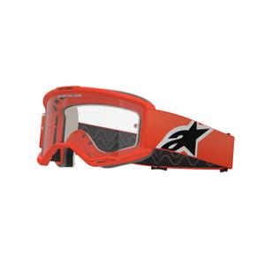 Alpinestars Vision 5 Corp γυαλιά motocross πορτοκαλί με διαφανή φακό