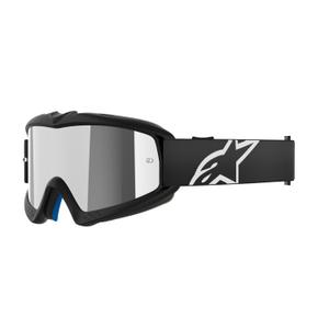 Alpinestars Vision Youth Corp παιδικά γυαλιά motocross μαύρα με ασημί φακό καθρέφτη