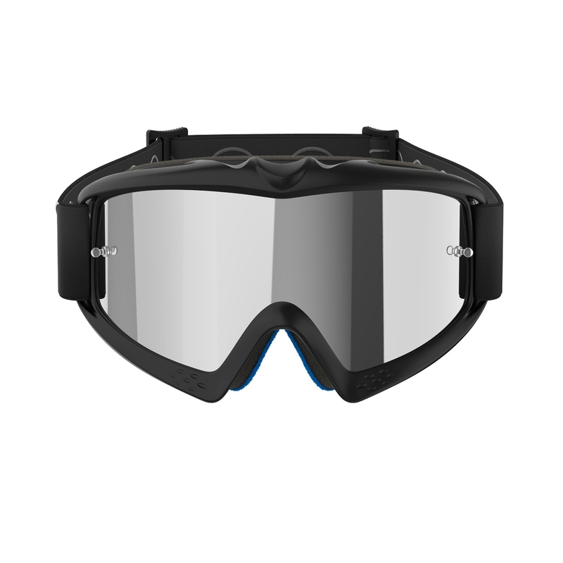 Alpinestars Vision Youth Corp παιδικά γυαλιά motocross μαύρα με ασημί φακό καθρέφτη
