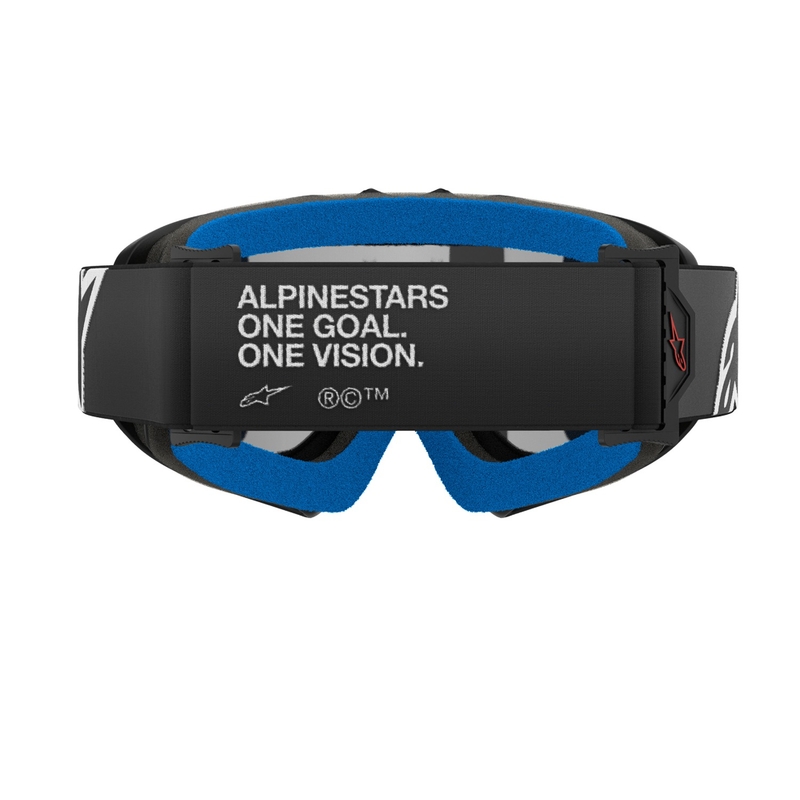 Alpinestars Vision Youth Corp παιδικά γυαλιά motocross μαύρα με ασημί φακό καθρέφτη