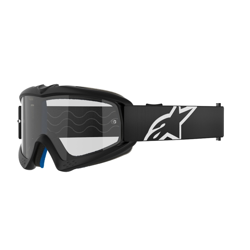 Alpinestars Vision Youth Corp παιδικά γυαλιά motocross μαύρα με διαφανή φακό