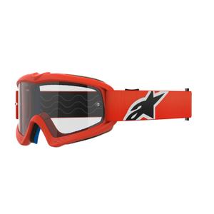 Alpinestars Vision Youth Corp παιδικά γυαλιά motocross πορτοκαλί με διαφανή φακό