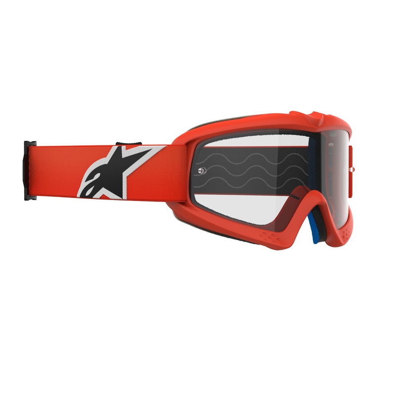 Alpinestars Vision Youth Corp παιδικά γυαλιά motocross πορτοκαλί με διαφανή φακό