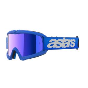 Alpinestars Vision Youth Blaze μπλε παιδικά γυαλιά motocross με μπλε φακό με καθρέφτη