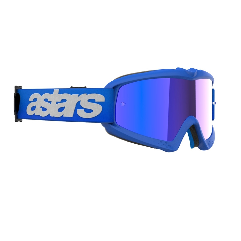 Alpinestars Vision Youth Blaze μπλε παιδικά γυαλιά motocross με μπλε φακό με καθρέφτη