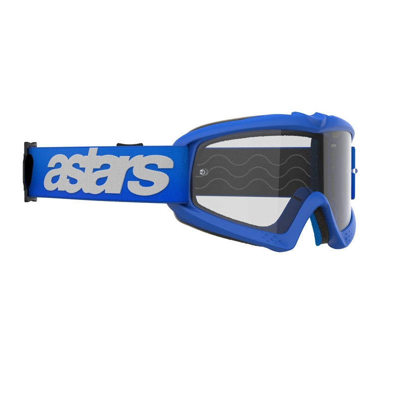 Alpinestars Vision Youth Blaze μπλε παιδικά γυαλιά motocross με διαφανή φακό