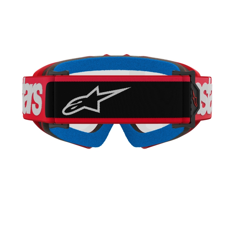 Alpinestars Vision Youth Blaze κόκκινο παιδικά γυαλιά motocross με διαφανή φακό