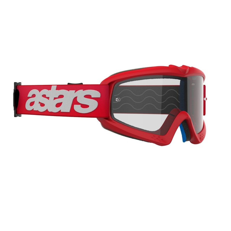 Alpinestars Vision Youth Blaze κόκκινο παιδικά γυαλιά motocross με διαφανή φακό