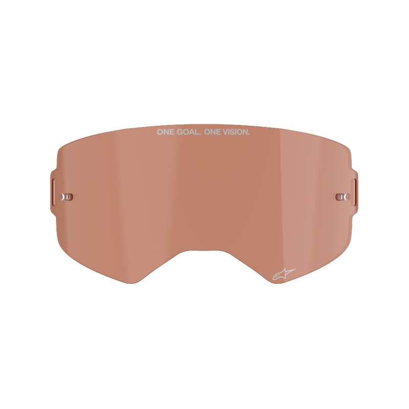 Plexi για γυαλιά Alpinestars Supertech orange-brown-afterburn