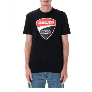 T-shirt Ducati Corse μαύρο