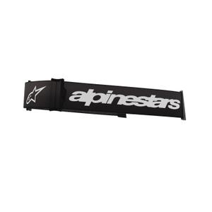 Alpinestars Supertech/Vision 8 μαύρος και λευκός ιμάντας γυαλιών