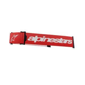 Alpinestars Supertech/Vision 8 λουράκι γυαλιών κόκκινου και λευκού χρώματος