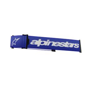 Alpinestars Supertech/Vision 8 μπλε/λευκό λουράκι γυαλιών