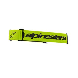 Alpinestars Supertech/Vision 8 fluo κίτρινο/μαύρο λουράκι γυαλιών