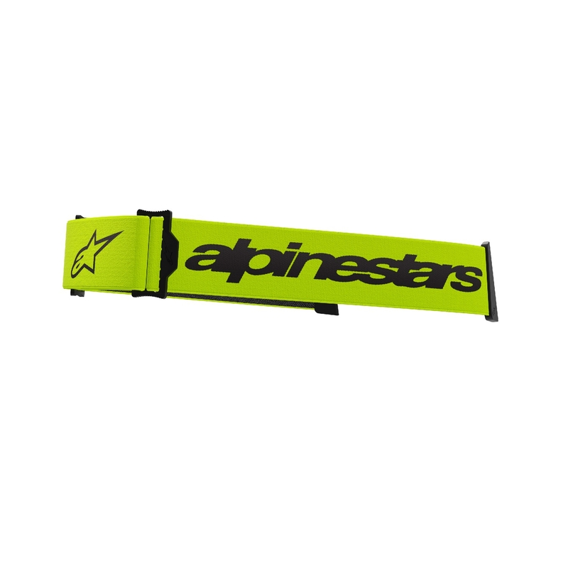 Alpinestars Supertech/Vision 8 fluo κίτρινο/μαύρο λουράκι γυαλιών