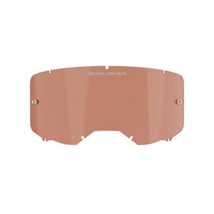 Plexi για γυαλιά Alpinestars Vision 8/5/3 πορτοκαλί-καφέ afterburn