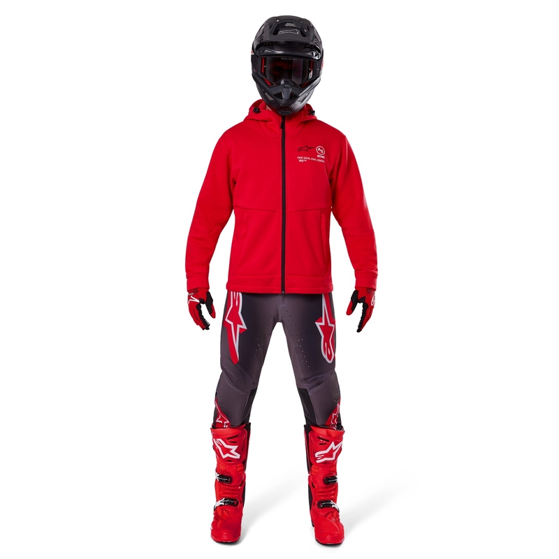 Alpinestars Racer MX Fleece κόκκινο