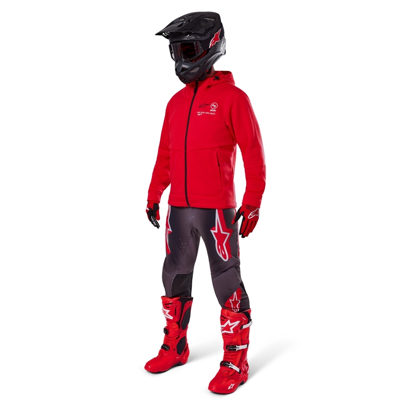 Alpinestars Racer MX Fleece κόκκινο