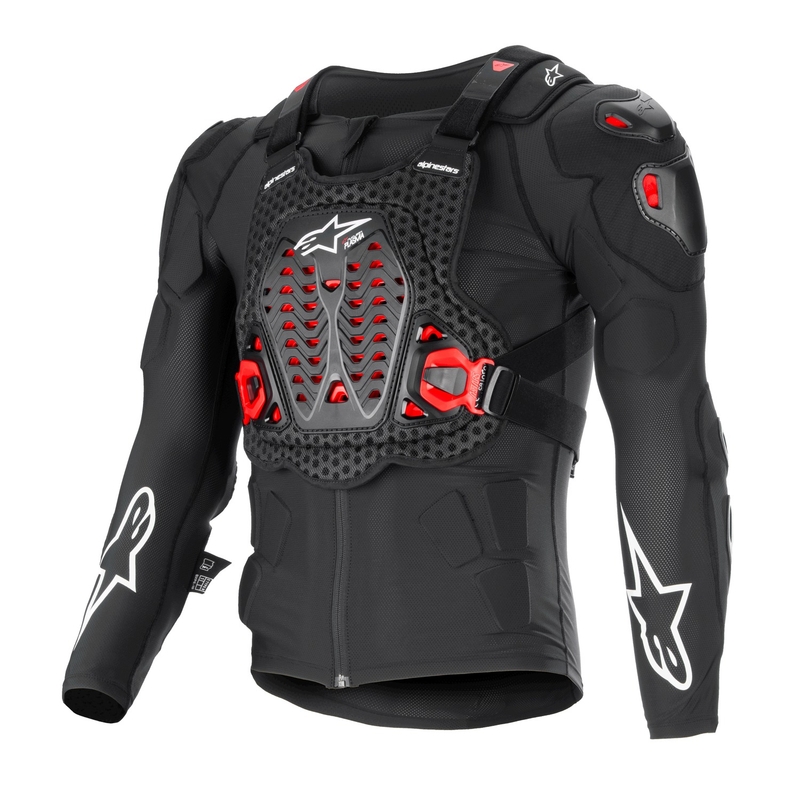 Alpinestars Bionic XTR Plasma μαύρο-κόκκινο-λευκό προστατευτικό σώματος