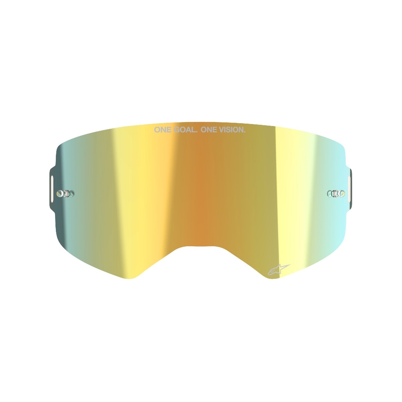 Πλεξιγκλάς για Alpinestars Supertech Absolute Vision™ με χρυσό καθρέφτη